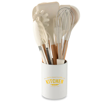 White Silicone Kitchenware Set