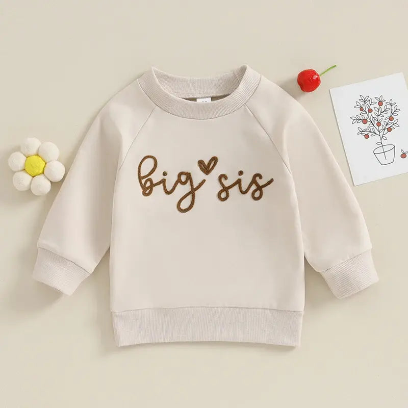 Sister Matching Romper Outfits Letter Print Long Sleeve