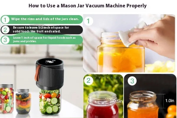 Electric Mason Jar Vacuum Sealer