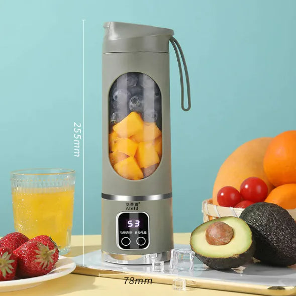 Portable Smoothie Blender Bottle