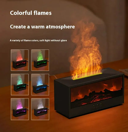 3D Fireplace Flame Diffuser