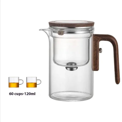 Glass Teapot with Heat-Resistant Filter